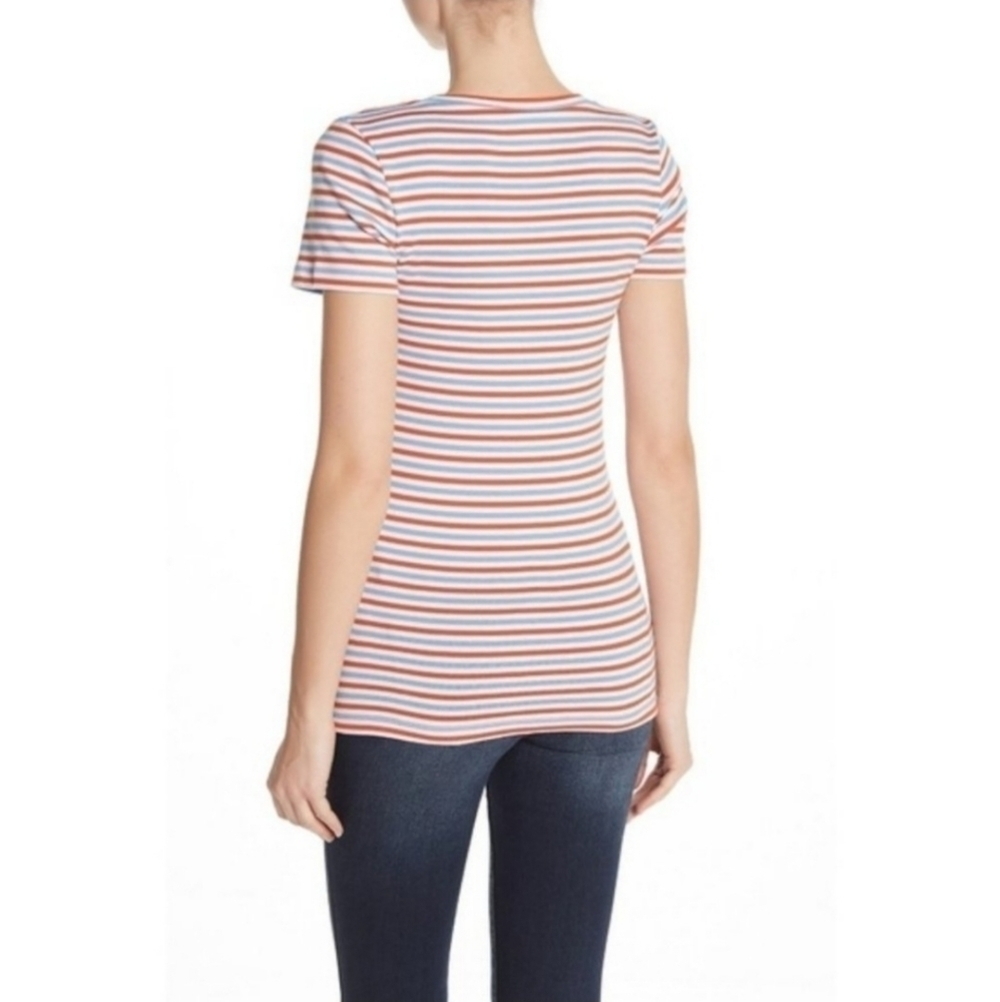 NWT J. Crew Striped Perfect Fit T-Shirt Size Small - Picture 2 of 7